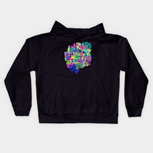 the city is a jungle Kids Hoodie